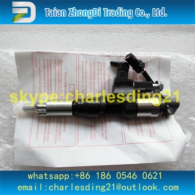 China injetor comum original e de alta qualidade do denso do trilho 095000-6593 para Hino J08E fornecedor