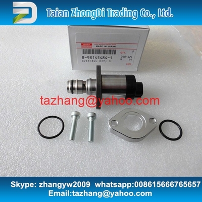 China Jogos originais da revisão da válvula da válvula de controle SCV da sução de ISUZU 8-98145484-1 8981454841 294200-2750 fornecedor