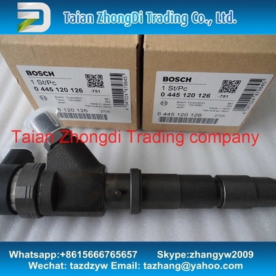 China BOSCH 0 445 120 126 genuínos & injetor comum novo 0445120126 do trilho para KOBELCO SK130-8 SK140-8 fornecedor