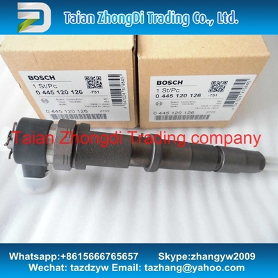 China BOSCH 0 445 120 126 genuínos & injetor comum novo 0445120126 do trilho para KOBELCO SK130-8 SK140-8 fornecedor