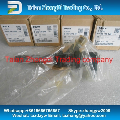 China BOSCH 0445120049/0 445 120 049 genuínos & injetor comum novo 0445120049 do trilho para MITSUBISHI ME223750 ME223002 fornecedor