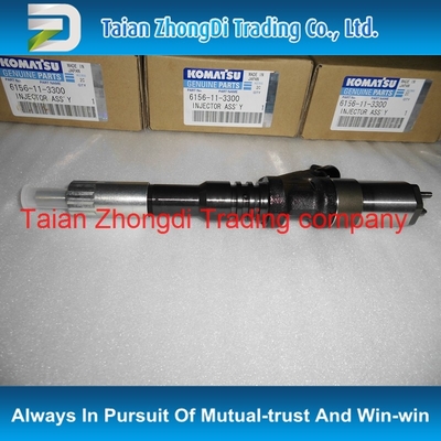 China Injetor comum do trilho de DENSO 095000-1211 para KOMATSU 6156-11-3300, 6156113300 fornecedor