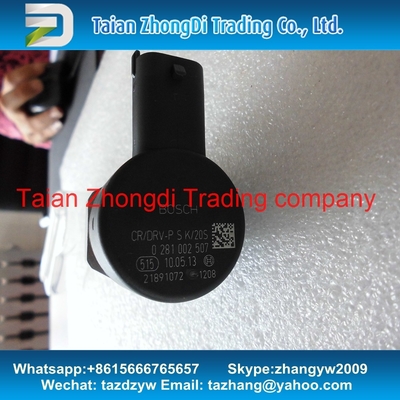 China Válvula 0281002507 de BOSCH/0 válvulas de controle 0281002507 da pressão de 281 002 507 Origianl/0 281 002 507 para 31402-2A400 fornecedor