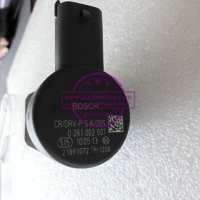 China Válvula 0281002507 de BOSCH/0 válvulas de controle 0281002507 da pressão de 281 002 507 Origianl/0 281 002 507 para 31402-2A400 fornecedor
