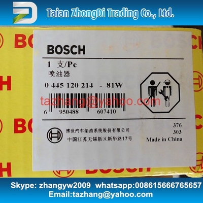 China Injetor genuíno 0 do trilho da terra comum do injetor 0445120214 de BOSCH 445 120 214, 0445 120 214 fornecedor