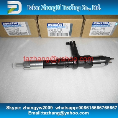Injetor comum genuíno do trilho de DENSO 095000-6070 para PC400/450-8 o motor 6251-11-3100 fornecedor