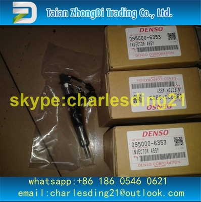 injetor comum original e de alta qualidade 095000-6353 VH23670E0050 do denso do trilho, 9709500-635, usado para SK200-8, J05E, J06 fornecedor