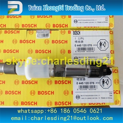 De Bosch injetor comum original e novo 0445120222 do trilho de combustível com boa qualidade e bom preço fornecedor