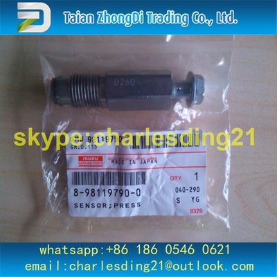Sensor original e novo de ISUZU de 8981197900 pressões para 4HK1 6HK1, 6UZ1 6WG1 8-98119790-0 fornecedor