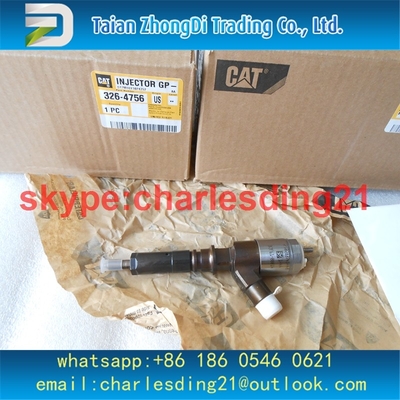 injetor comum do trilho da lagarta original e nova 326-4756 para o motor de 312D E320D C4.2 C6 C6.4 fornecedor