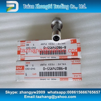 VÁLVULA do original de ISUZU; BOMBA DE ALIMENTAÇÃO 8-98074955-0 8-98021054-0 4HK1 8980749550 8980210540 fornecedor