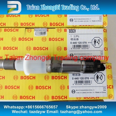 BOSCH 0 injetor comum genuíno 0445120222 do trilho 445 120 222 para WEICHAI 612600080618 fornecedor