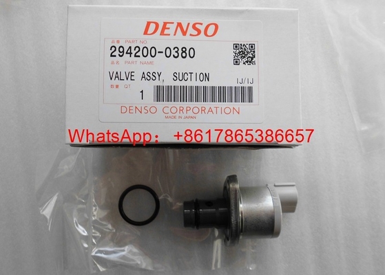Válvula de controle SCV da sução da melhor qualidade auto para 294200-0380 o conjunto 2942 da válvula/válvula de controle da sução do original da parte 100% fornecedor