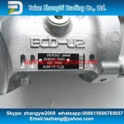 Bomba de combustível 094000-0383 de DENSO, 094000-0380,094000-0381,094000-0384 para KOMATSU PC450-7 6156-71-1112, 6156711112 fornecedor