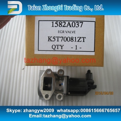 A VÁLVULA original do EGR da válvula 1582A037 da recirculação do gás de exaustão para Mitsubishi L200 2,5 fez fornecedor