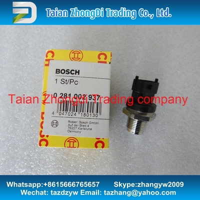 Sensor comum 0281002937 da pressão do trilho de BOSCH fornecedor