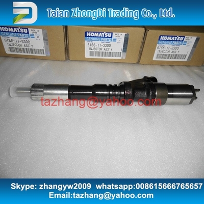 Injetor comum do trilho de DENSO 095000-1211 para KOMATSU 6156-11-3300, 6156113300 fornecedor