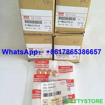 Injetor comum genuíno e novo de ISUZU do trilho 8982457530/8-98245753-0 para o soldado 4JX1 3.0L de ISUZU fornecedor