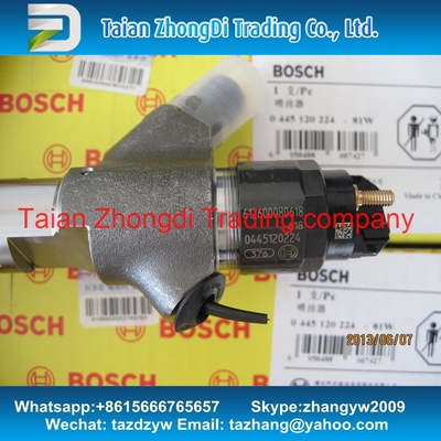 BOSCH 0 injetor comum genuíno 0445120224,0445120170 do trilho 445 120 224 para WEICHAI WP10 612600080618 fornecedor