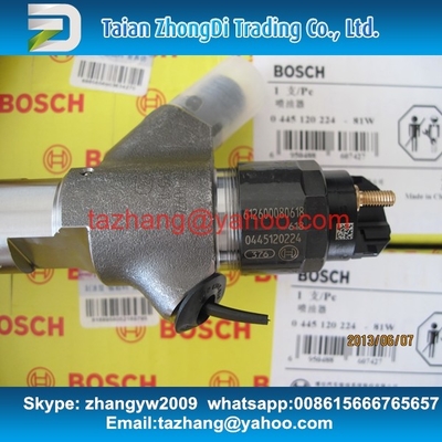 BOSCH 0 injetor comum genuíno 0445120224,0445120170 do trilho 445 120 224 para WEICHAI WP10 612600080618 fornecedor