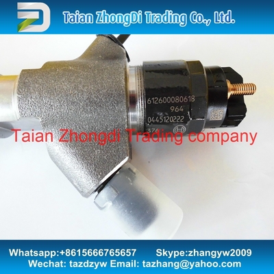 BOSCH 0 injetor comum genuíno 0445120222 do trilho 445 120 222 para WEICHAI 612600080618 fornecedor