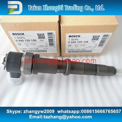 BOSCH 0 445 120 126 genuínos & injetor comum novo 0445120126 do trilho para KOBELCO SK130-8 SK140-8 fornecedor