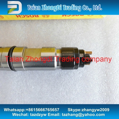 BOSCH 0 445 120 injetor 0445120086,0445120265 do trilho de 086 terras comuns para WEICHAI WP12 612630090001 fornecedor