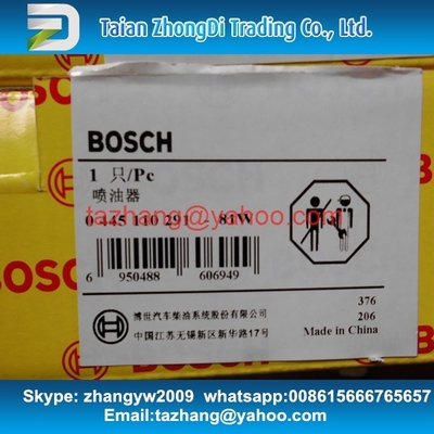 BOSCH 0 445 110 291 originais e injetor comum novo 0445110291 do trilho para BAW e FAW fornecedor